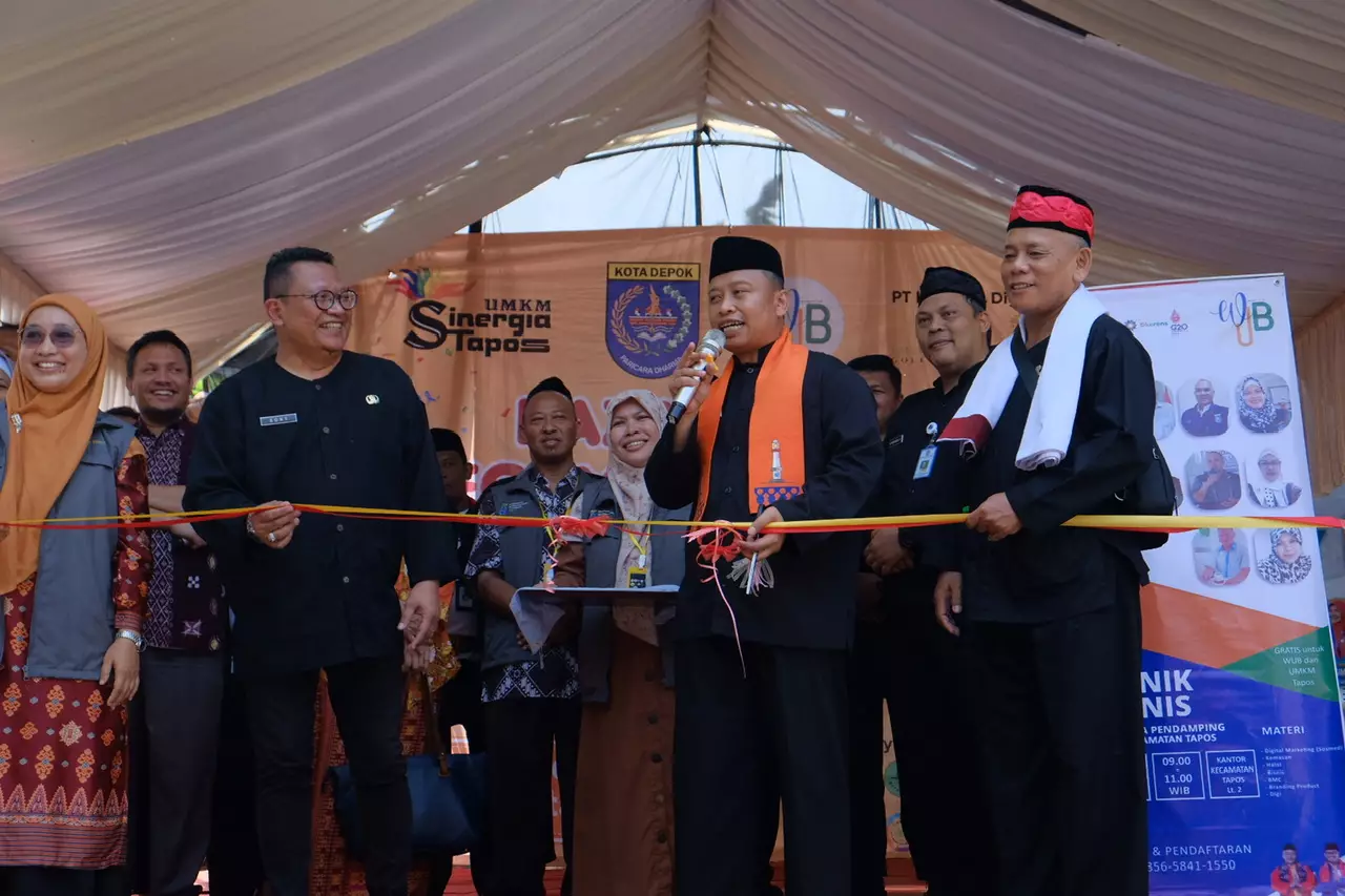 Sekda Depok Buka Klinik WUB dan UMKM di Kecamatan Tapos