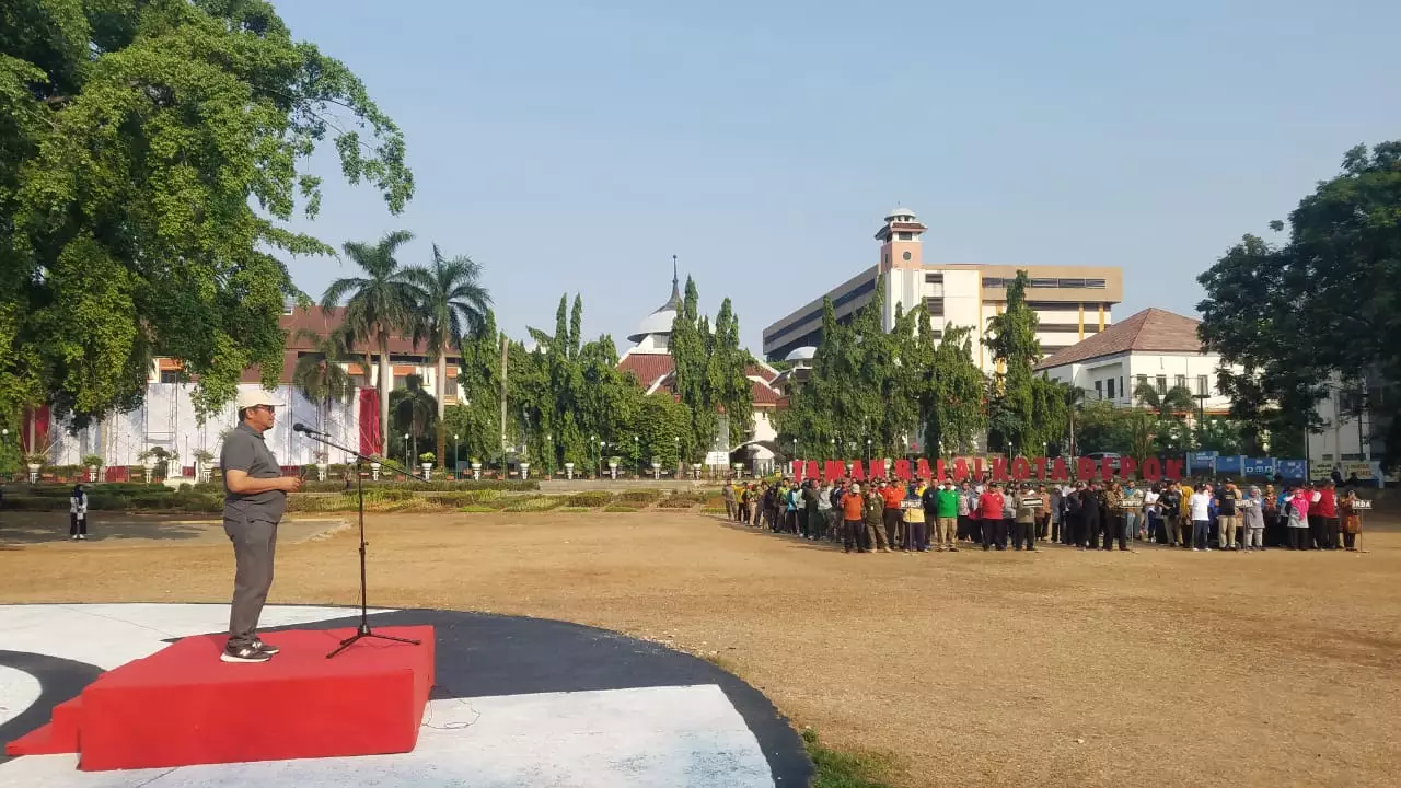 Jadi Pembina Apel, Firmanuddin Sampaikan Dua Pesan Kepada ASN