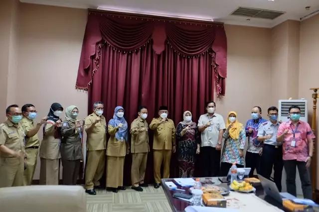 Wali Kota Depok Terima Audiensi Kemenkes Bahas Penggunaan Dashboard KTR