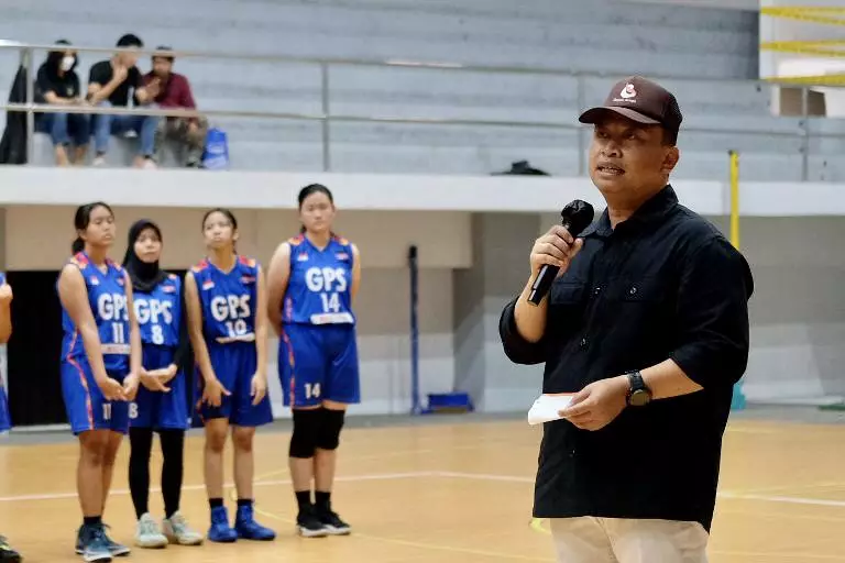 Sekda Depok Resmi Buka Depok Student Basketball League Tahun 2023