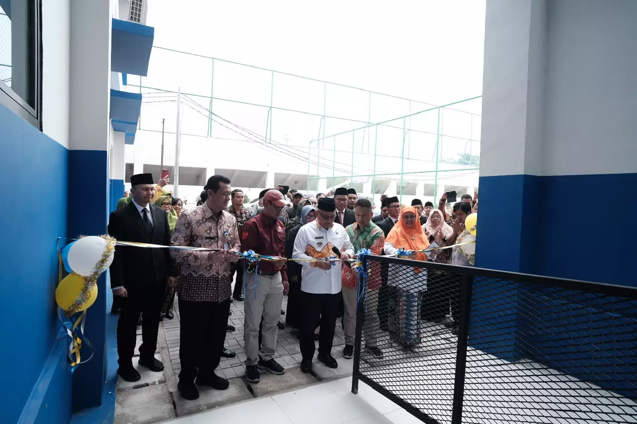 Wali Kota Resmikan Gedung SMPN 30 Depok