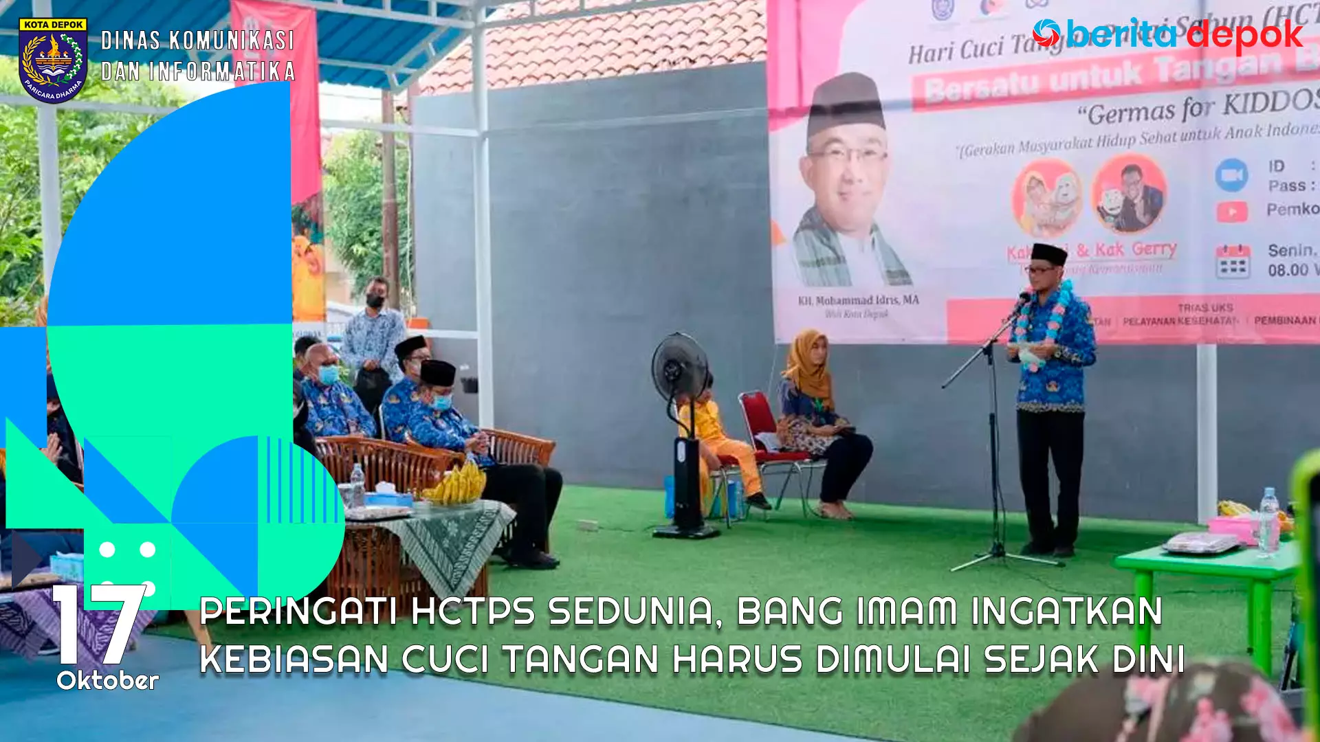 Video: Peringati HCTPS Sedunia, Bang Imam Ingatkan Kebiasan Cuci Tangan Harus Dimulai Sejak Dini