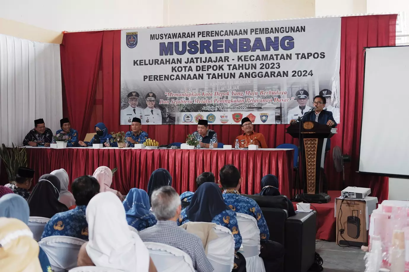 Kelurahan Jatijajar Gelar Musrenbang Tahun Anggaran 2024