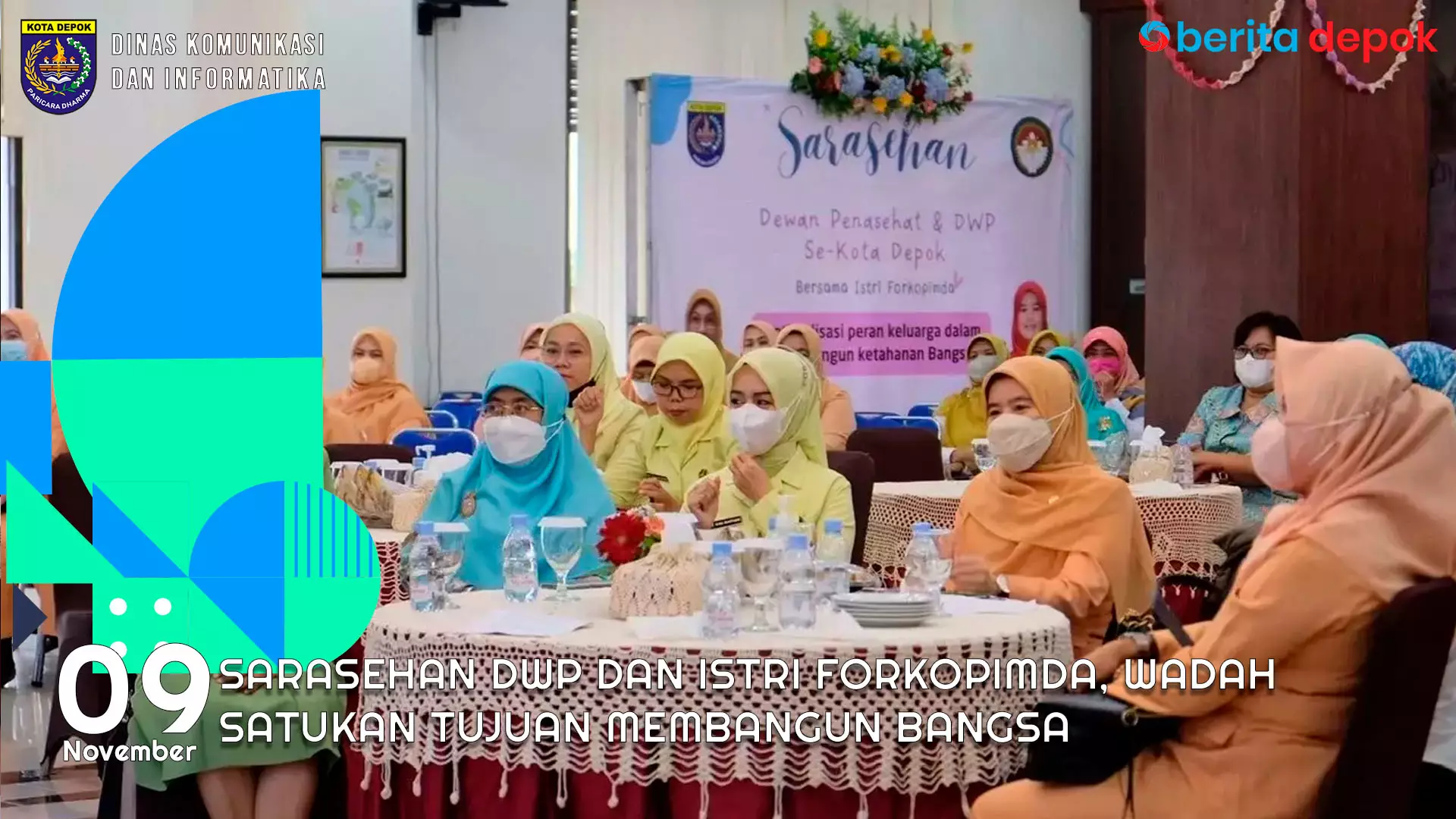 Video: Sarasehan DWP dan Istri Forkopimda, Wadah Satukan Tujuan Membangun Bangsa