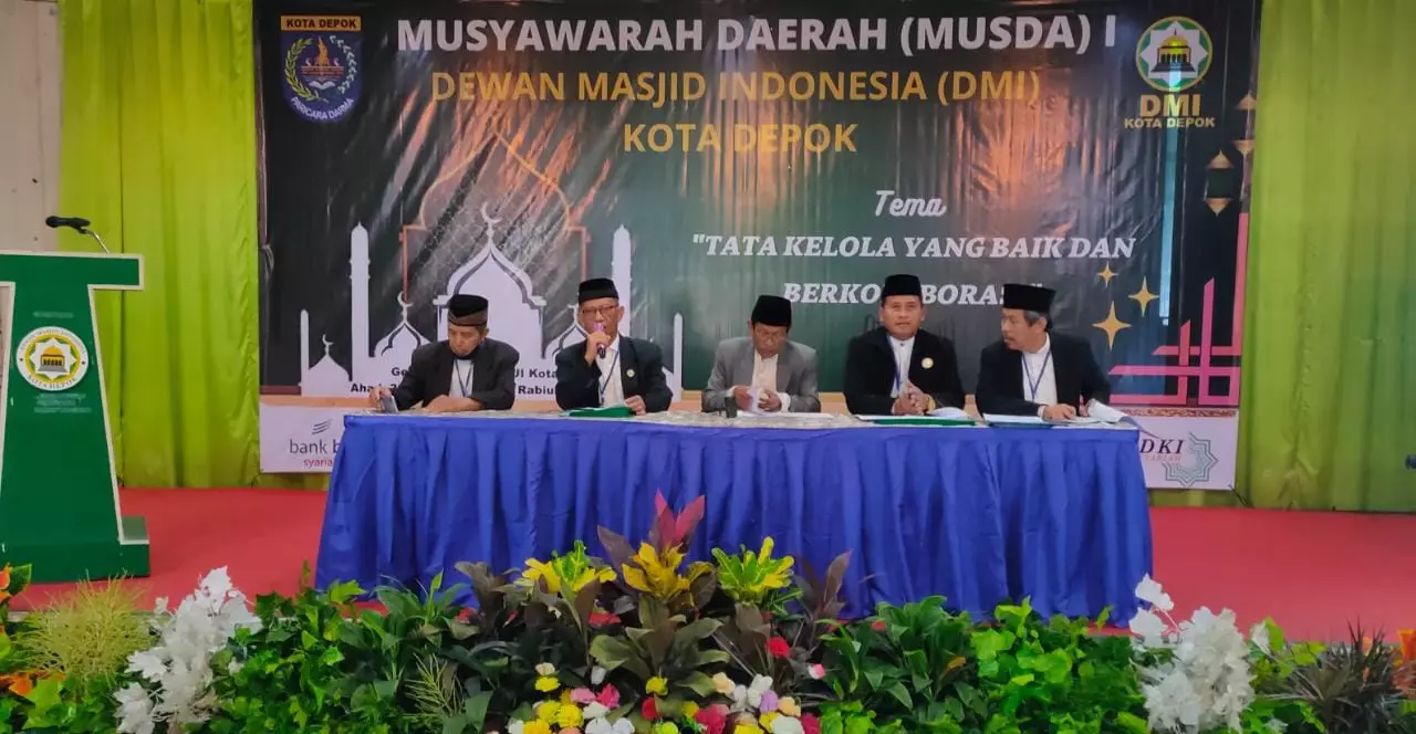 Eko Waludi Terpilih Jadi Ketua Umum Pimpinan Daerah DMI Kota Depok Periode 2022-2027