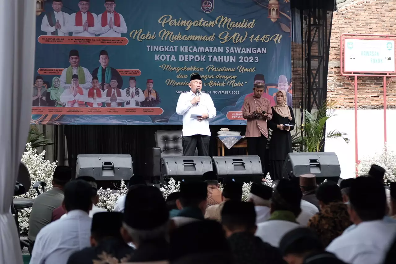 Kecamatan Sawangan Gelar Peringatan Maulid Nabi Muhammad SAW Tingkat Kecamatan