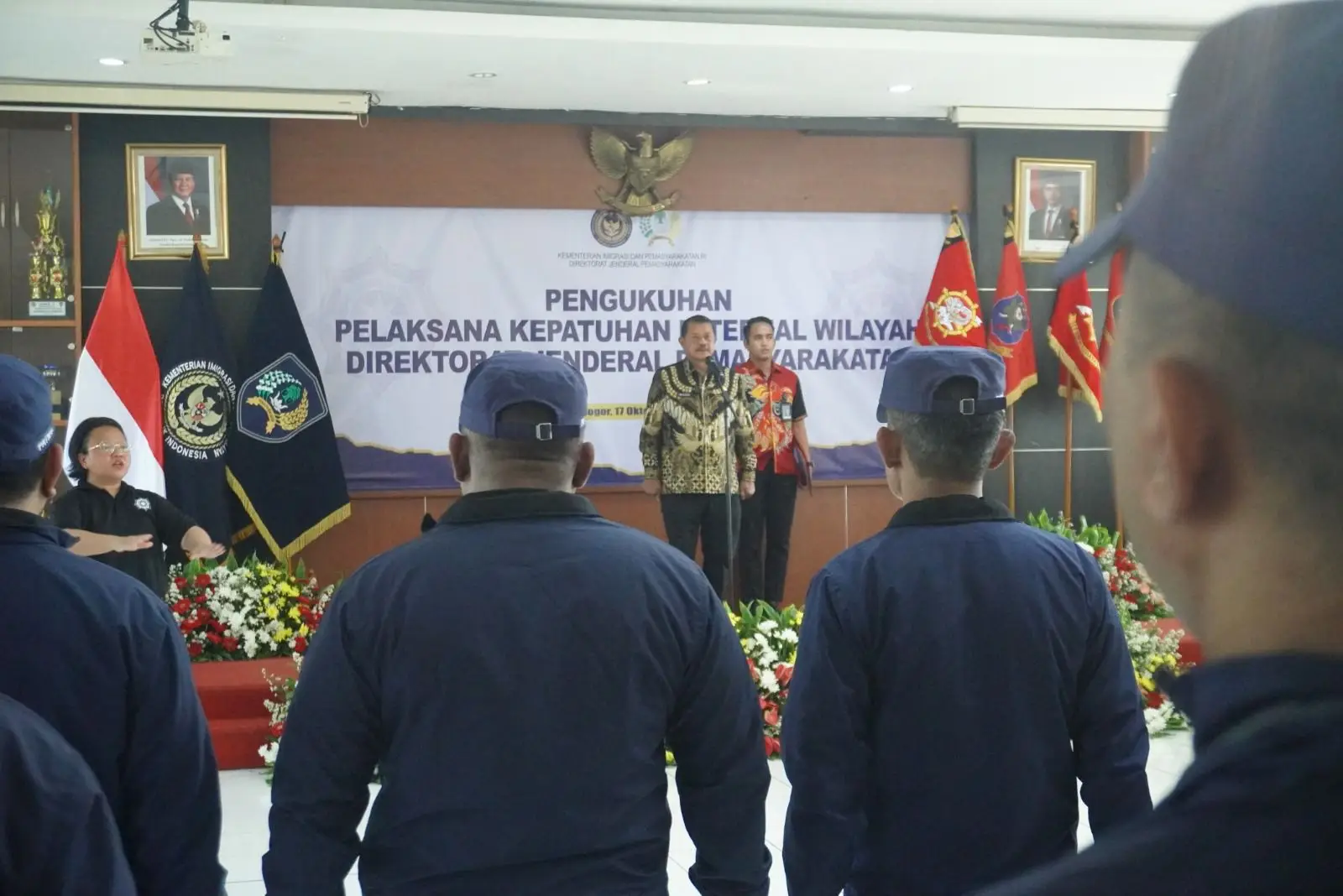 Karutan Depok Dukung Penuh Penerapan Kepatuhan Internal di Jajaran Pemasyarakatan