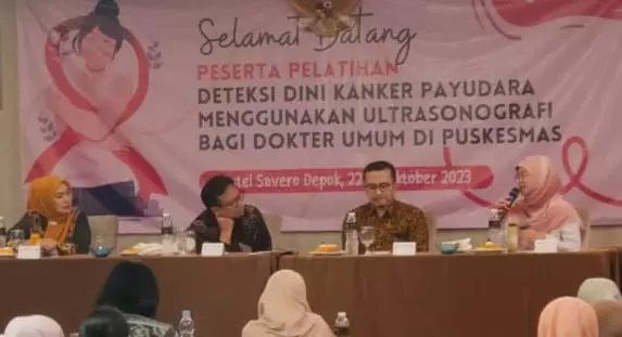 Puluhan Dokter Umum Puskesmas di Depok Dapat Pelatihan Deteksi Dini Kanker Payudara