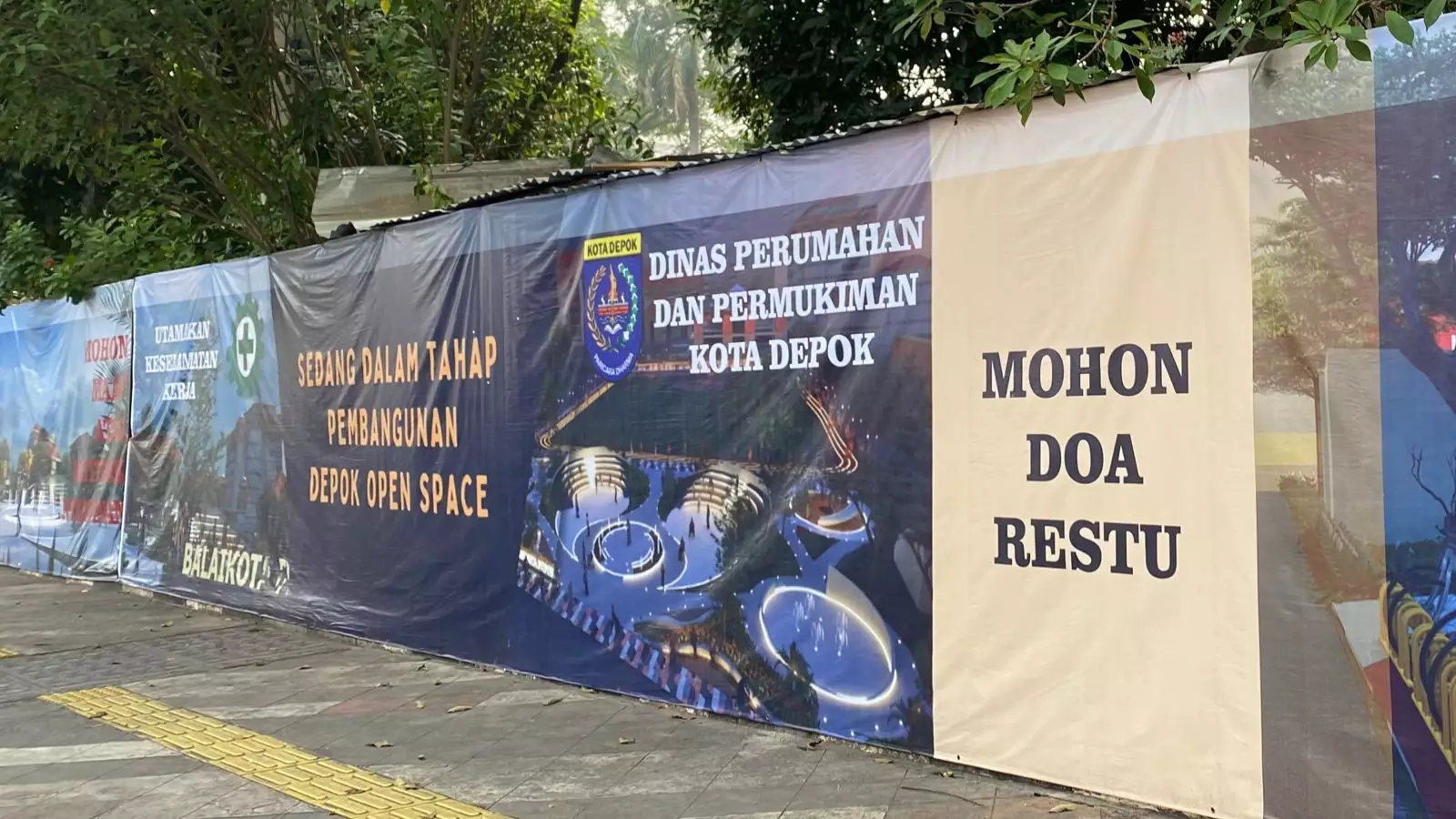 Depok Open Space Bakal Dilengkapi Berbagai Fasilitas