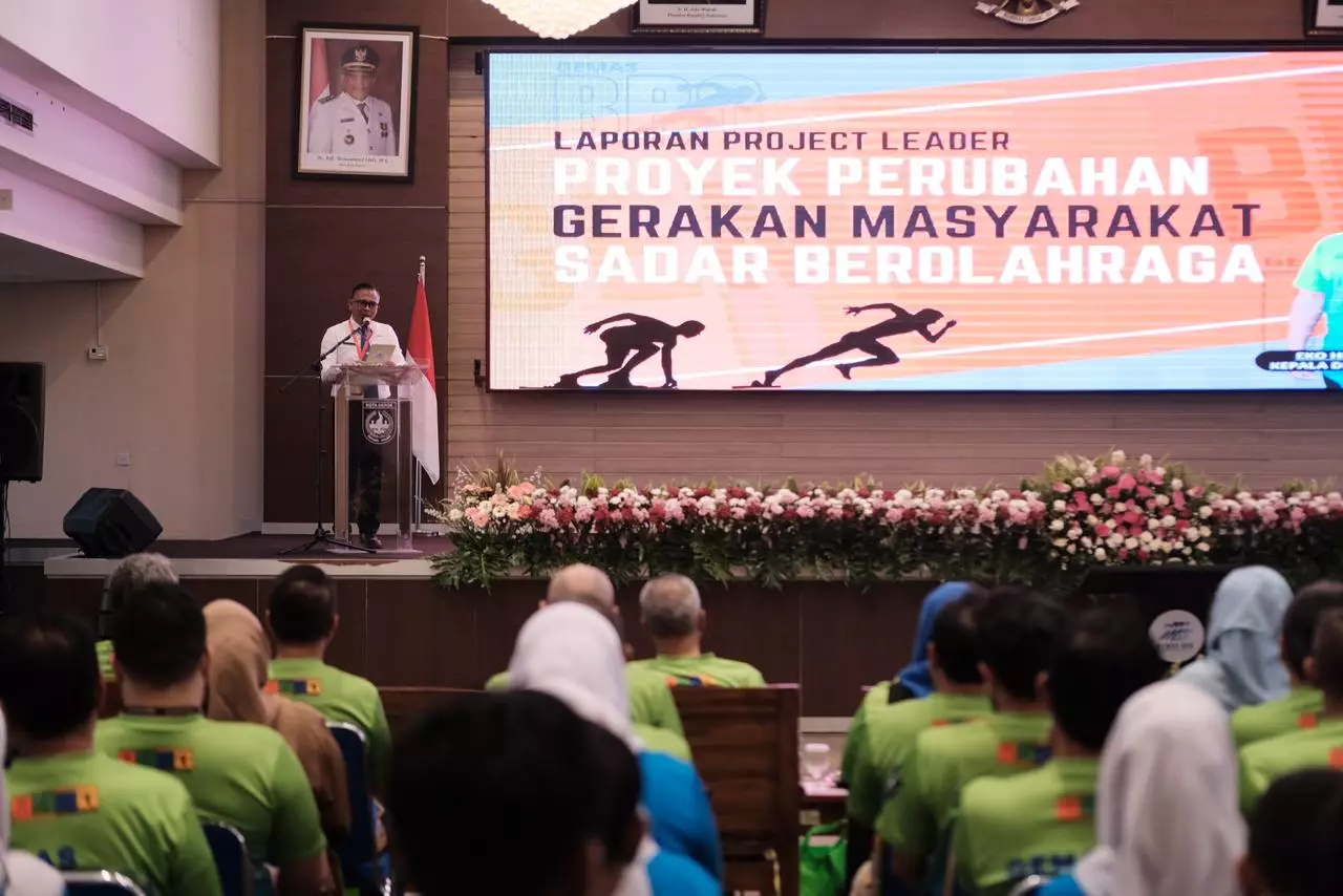 Wujudkan Masyarakat Sehat, Pemkot Depok Resmi Canangkan Gemas Bro