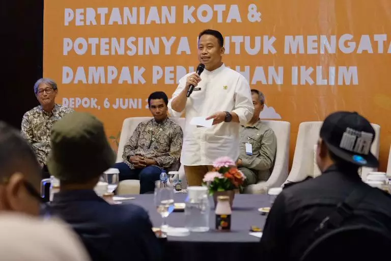 Sekda Depok Hadiri Lokakarya Mengatasi Dampak Perubahan Iklim
