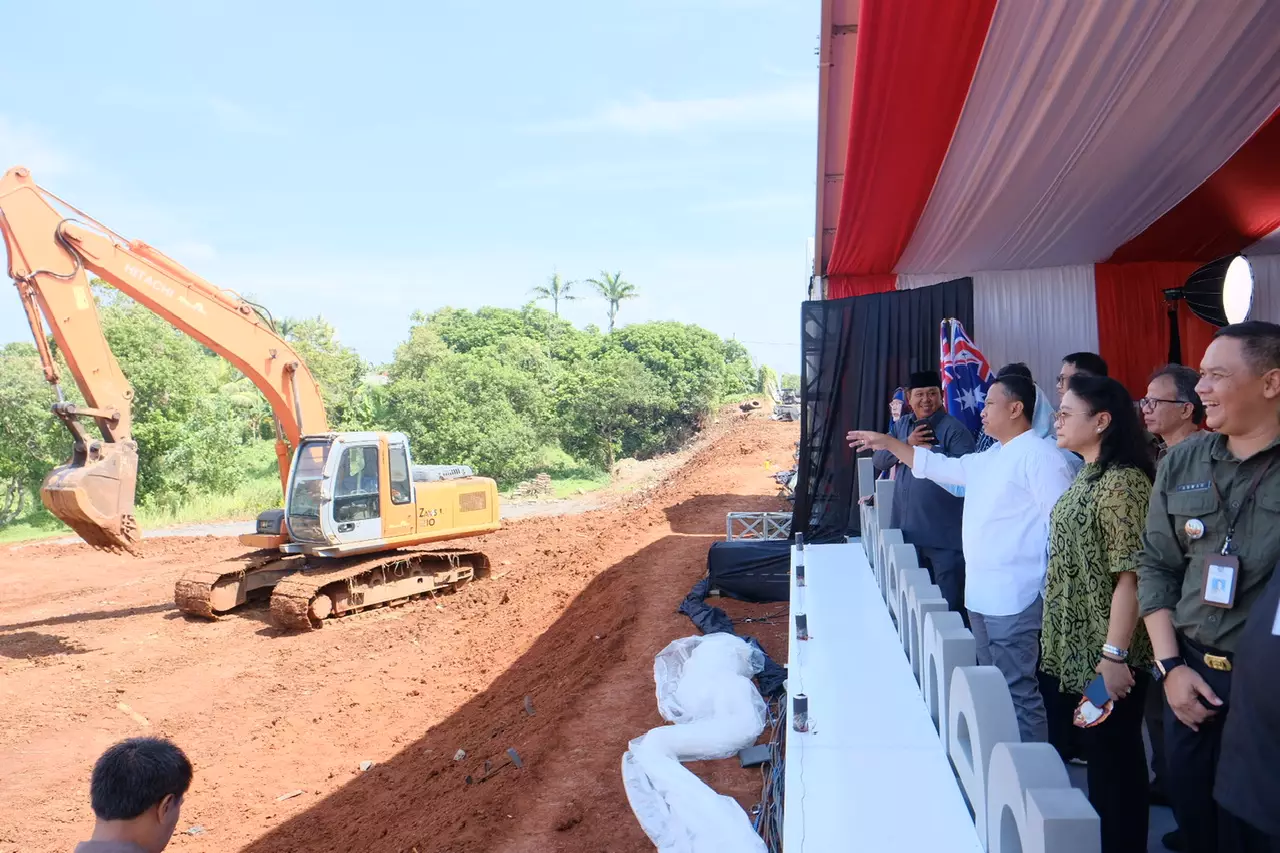 Sekda Depok Hadiri Project Inauguration dan Soil Turning Aspen Medical Hospital Depok