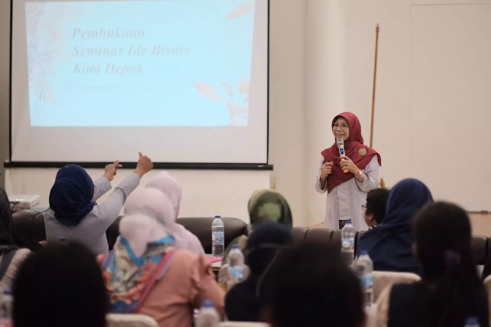 Ketua Dekranasda Depok Motivasi Peserta Seminar Ide Bisnis