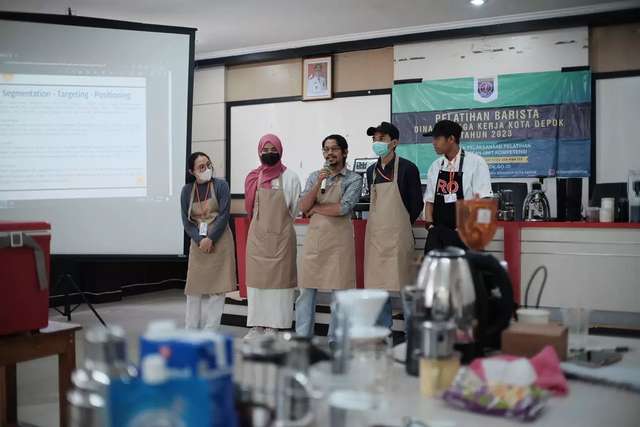 Peserta Pelatihan Barista Dibekali Cara Menjalankan Bisnis Kopi