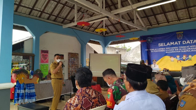 Lewat Posyandu Camar, Sukmajaya Optimis Juarai Lomba Posyandu Tingkat Kota