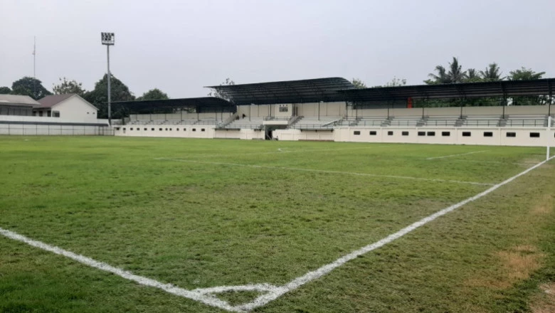 Renovasi Stadion Merpati Rampung 100 Persen