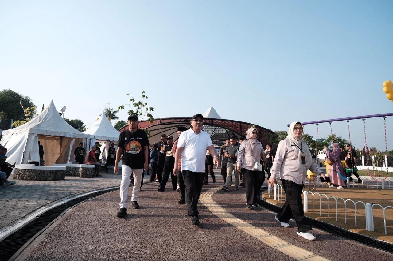 Wali Kota Depok Beri Singkatan Nama Dua Alun-alun Barat dan Timur
