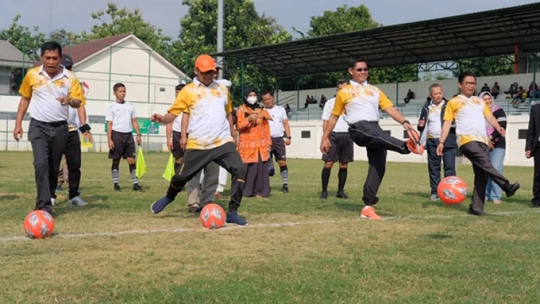 Wakil Wali Kota Resmi Buka Liga Santri Piala Kasad Kodim 0508/Depok Tahun 2022 