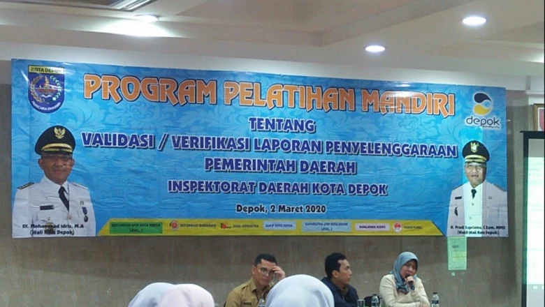 Puluhan ASN Irda Depok Dibekali Pembuatan LPPD 