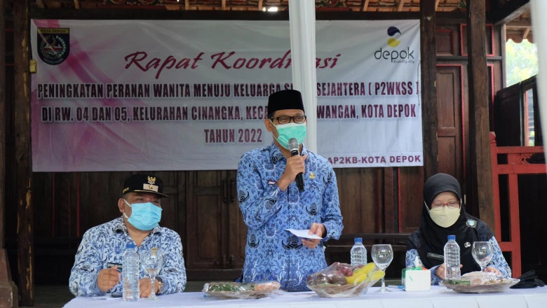 Kelurahan Cinangka Jadi Lokus P2WKSS Tahun 2022
