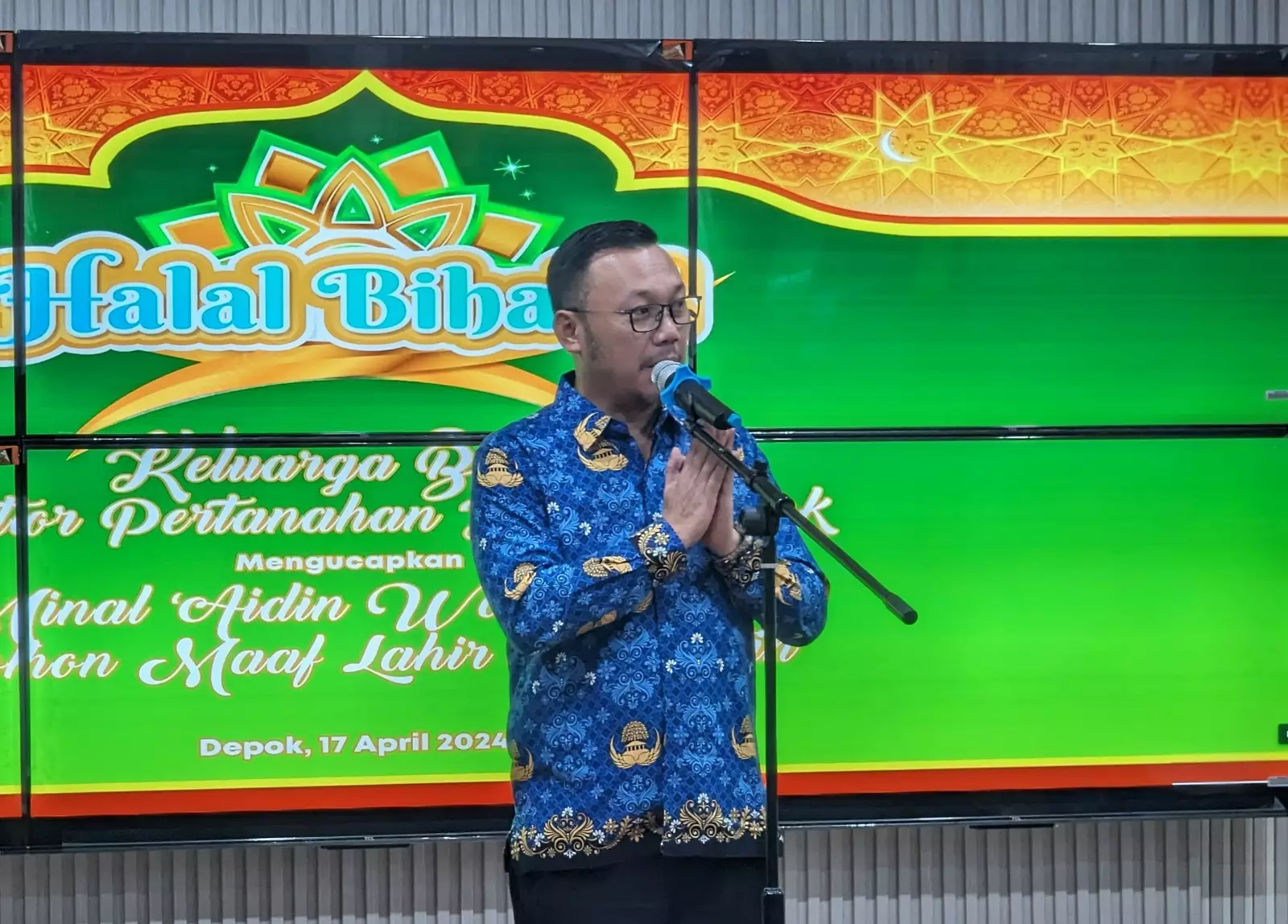 BPN Kota Depok Panaskan Mesin, Indra Gunawan: Kerja Bukan Cari Prestasi Semata