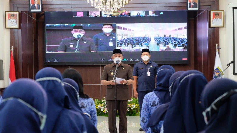 Ambil Sumpah 356 PNS Baru, Wali Kota Sampaikan Sejumlah Pesan Penting