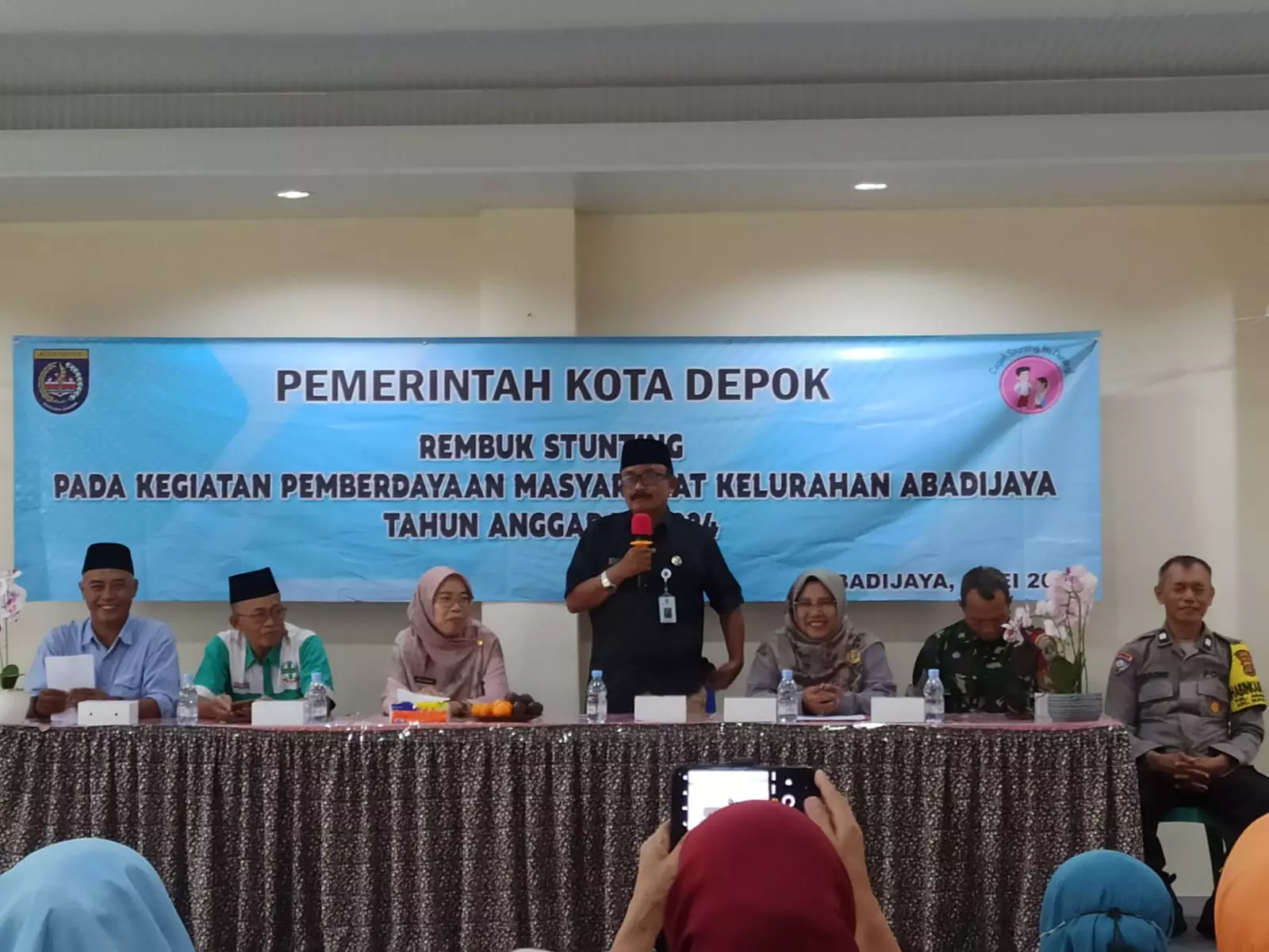 Perkuat Kolaborasi, Kelurahan Abadijaya Gelar Rembuk Stunting