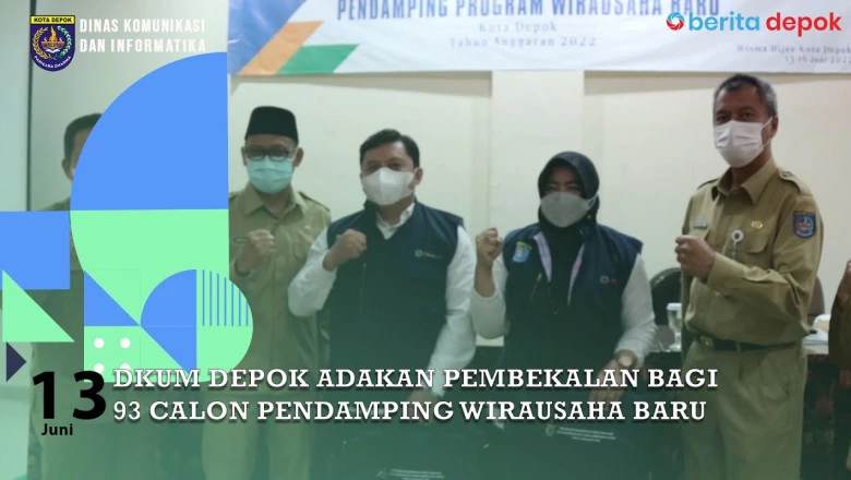 Video: DKUM Depok Adakan Pembekalan Bagi 93 Calon Pendamping Wirausaha Baru