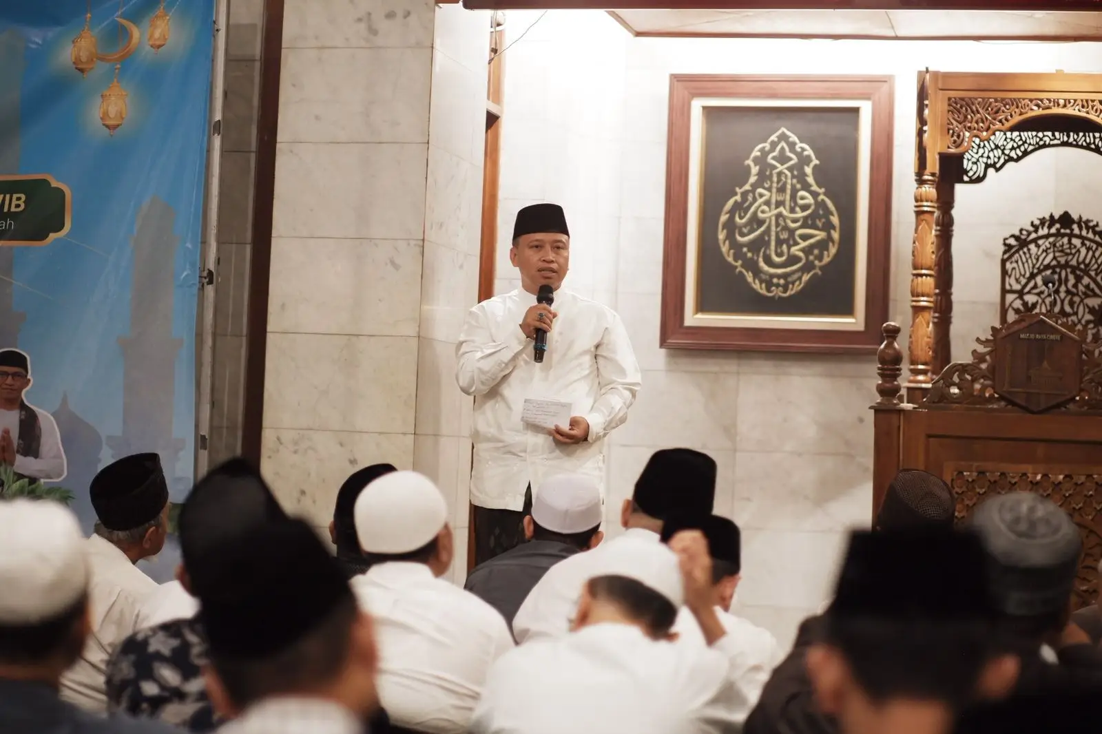 Tarling di Cinere, Wali Kota Depok Sampaikan Rencana Pembangunan SDN 1 dan Penataan Jalan