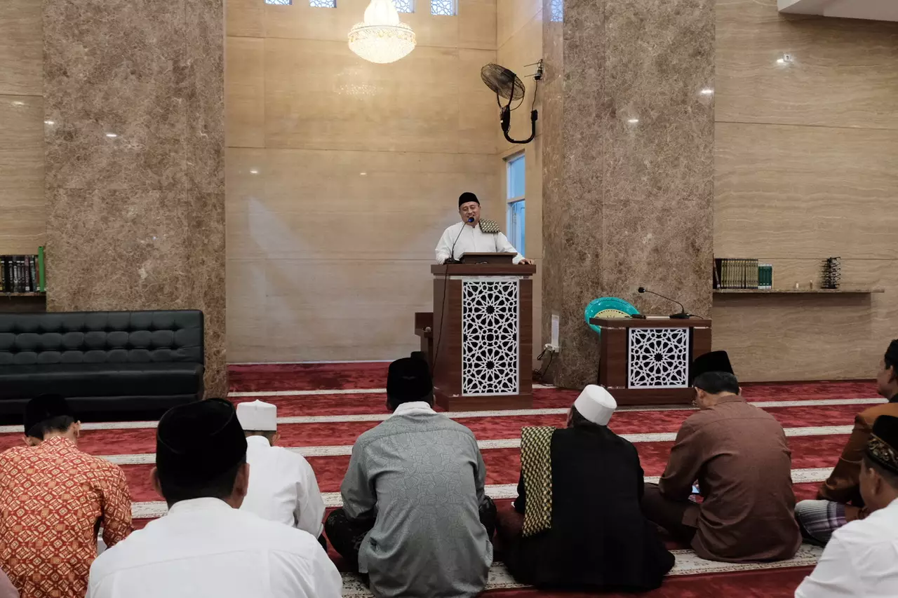 MUI Kota Depok Gelar Tausiyah Ramadan di Masjid Jami' Baiturrahman Kelurahan Jatijajar