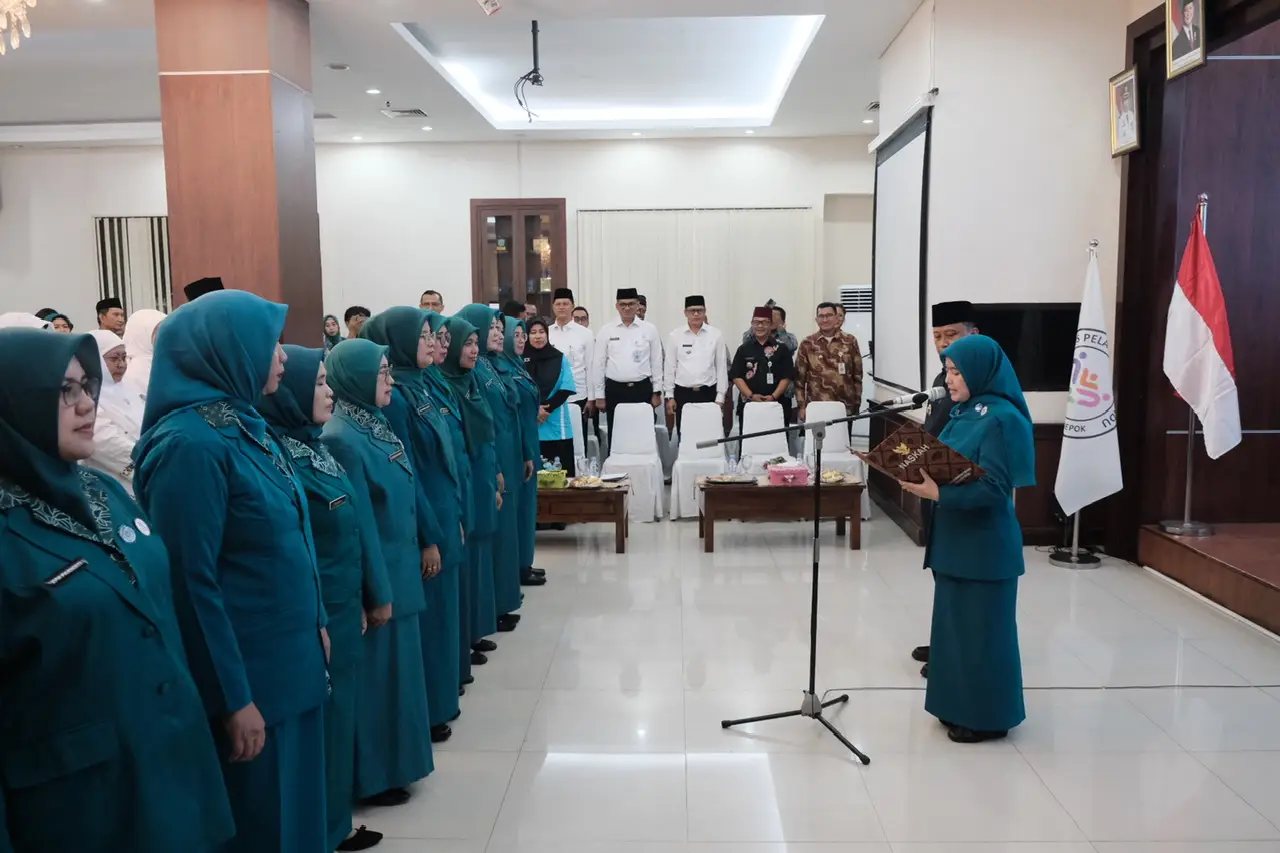 11 Ketua TP Posyandu Kecamatan Resmi Dilantik