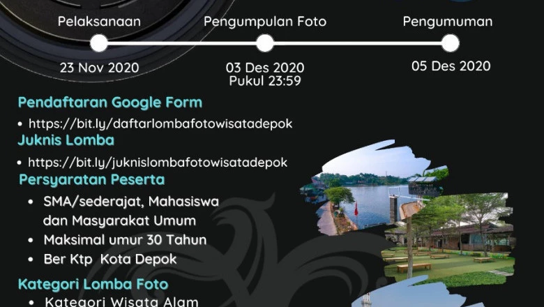 Disporyata Adakan Lomba Foto Wisata Kota Depok