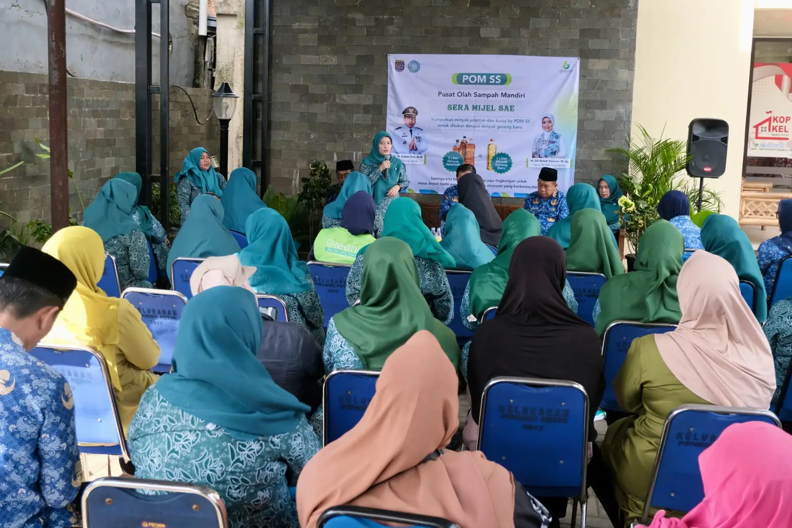 Cing Ikah Ingatkan Kelurahan Maksimalkan Program Pengumpulan Minyak Jelantah