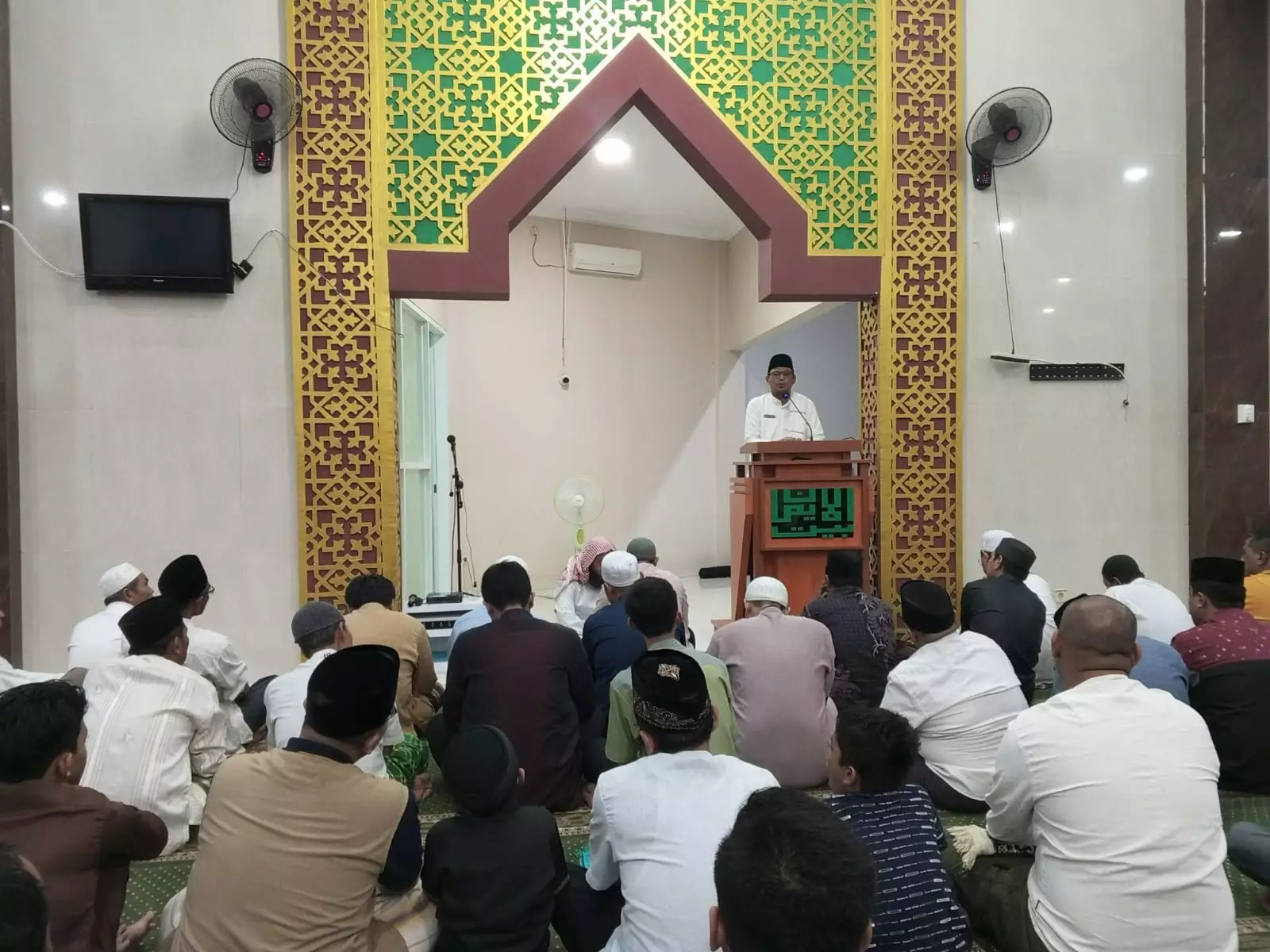 Jemaah Masjid Baitul Iman Rangkapan Jaya Diajak Optimalkan Ibadah Ramadan