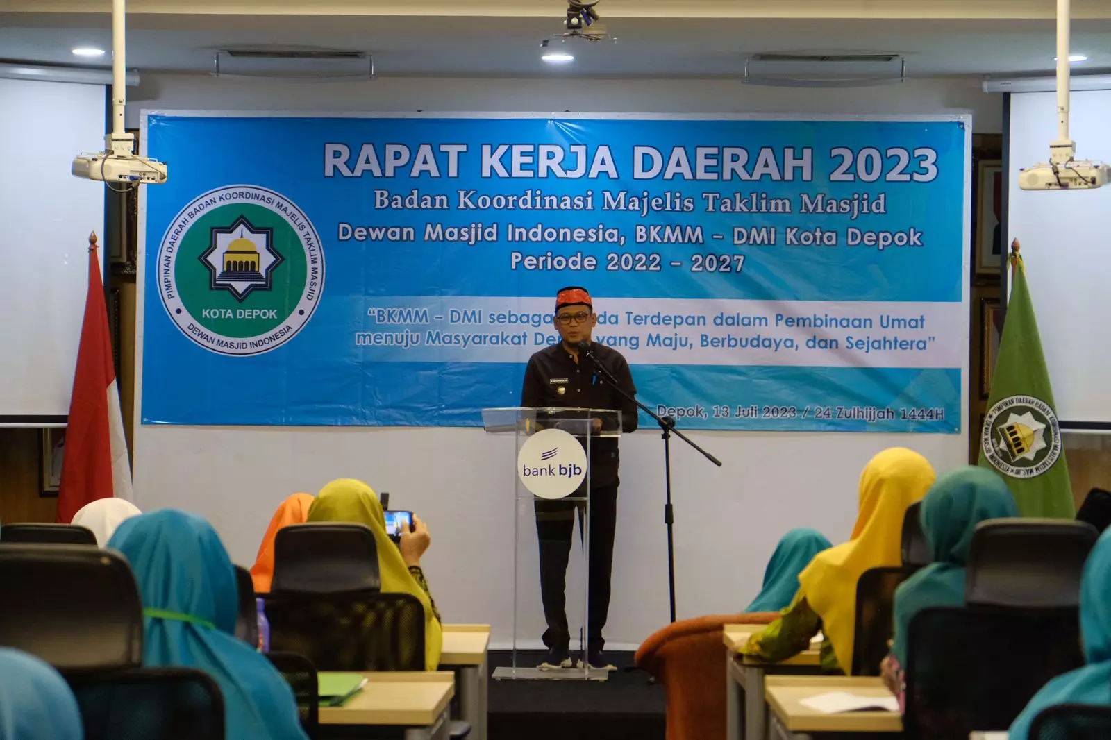 Buka Rakerda BKMM-DMI, Bang Imam Sampaikan Tiga Hal Penting