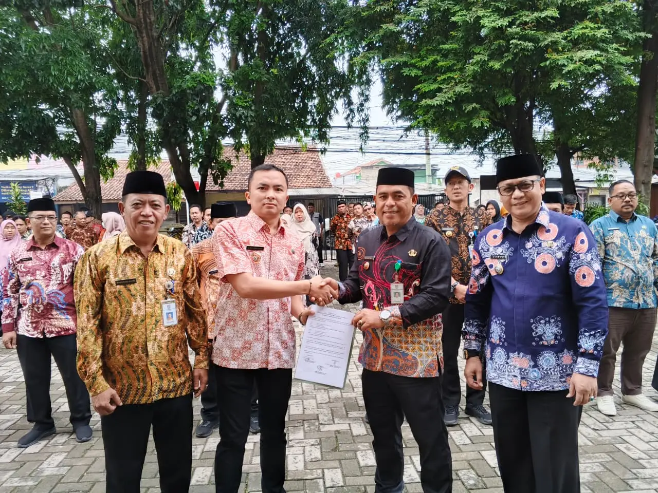 Camat Anwar Tekankan 4 Sifat Rasulullah Bagi Lurah Baru di Sawangan