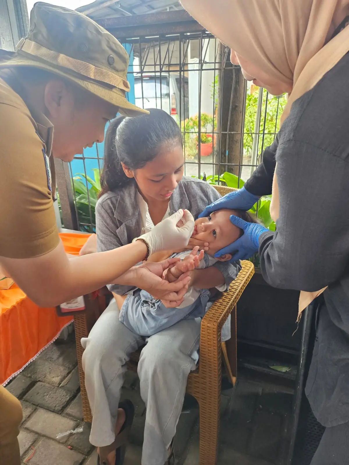 Bulan Vitamin A, Lurah Pangkalan Jati Baru Ajak Orang Tua ke Posyandu