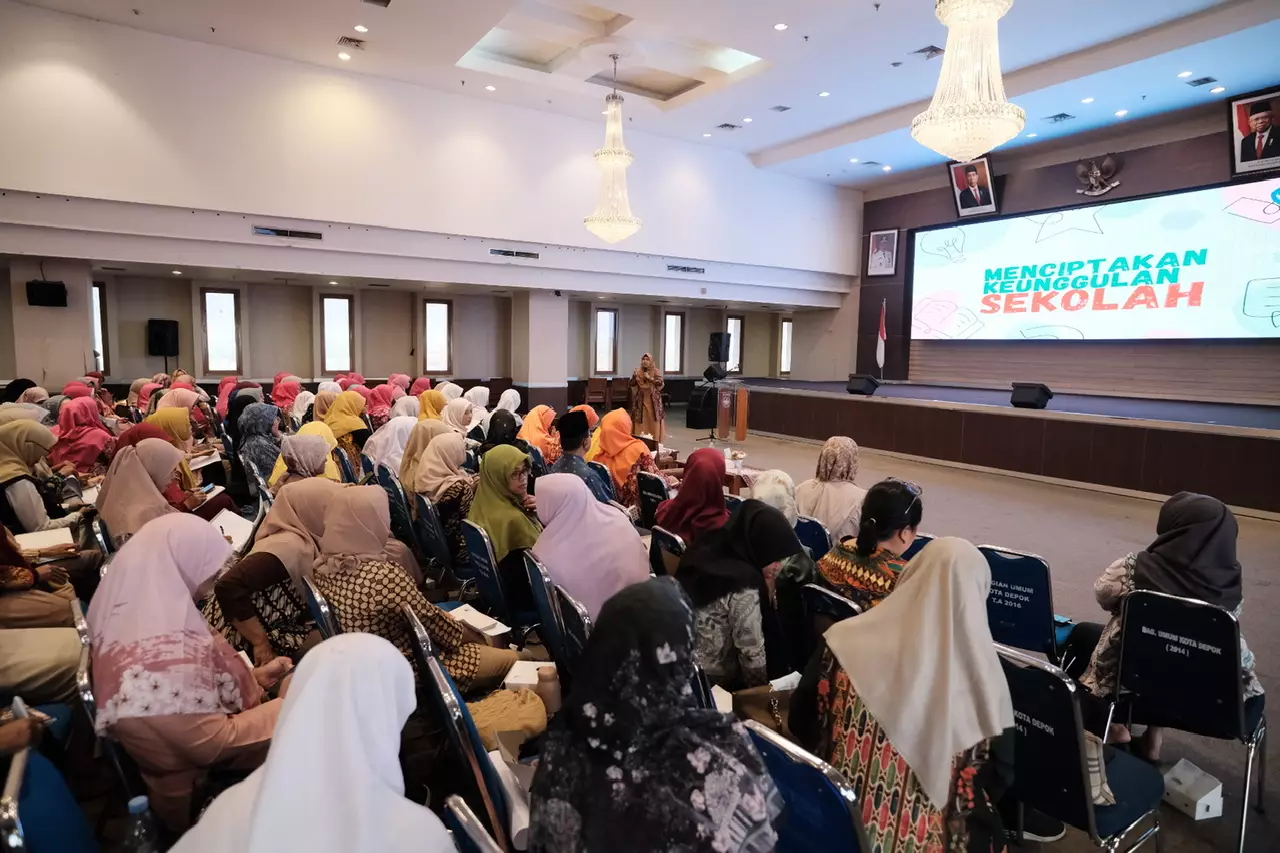 Ratusan Kepsek PAUD Ikuti Bimtek yang Digelar Disdik Kota Depok