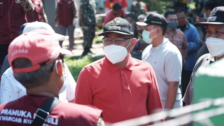 Wali Kota Tinjau Lokasi Terdampak Bencana di Duren Seribu