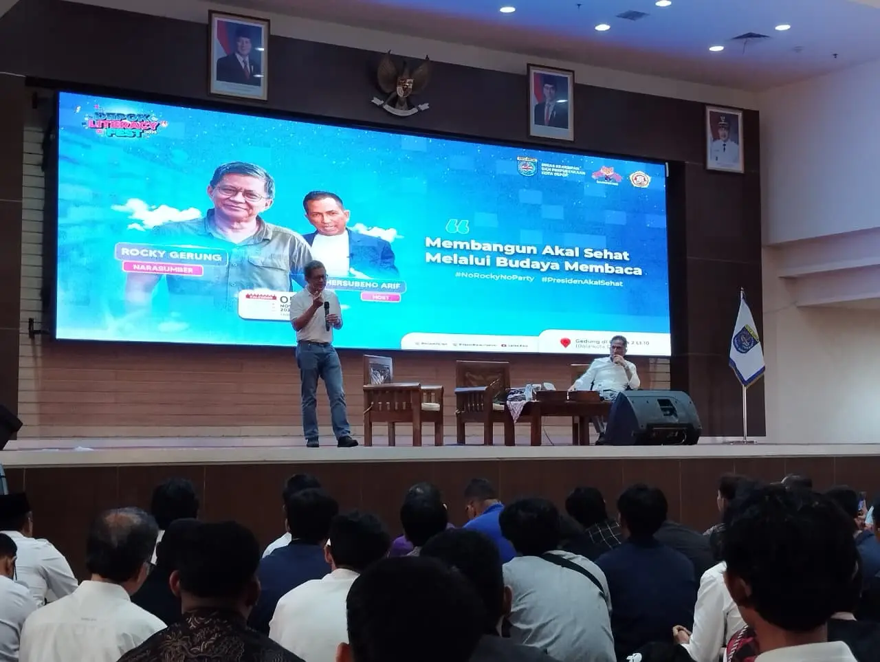Rocky Gerung Sebut Depok Bisa Jadi Ibu Kota Intelektual Indonesia