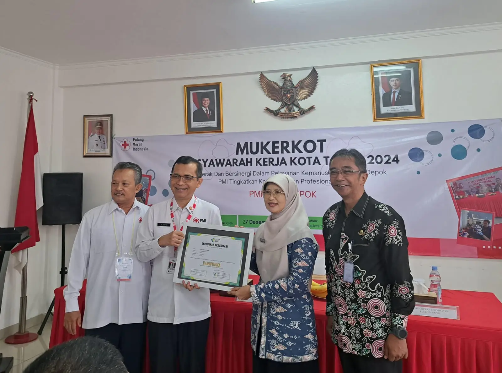 Akreditasi Paripurna UTD PMI Depok Tingkatkan Kepercayaan Masyarakat