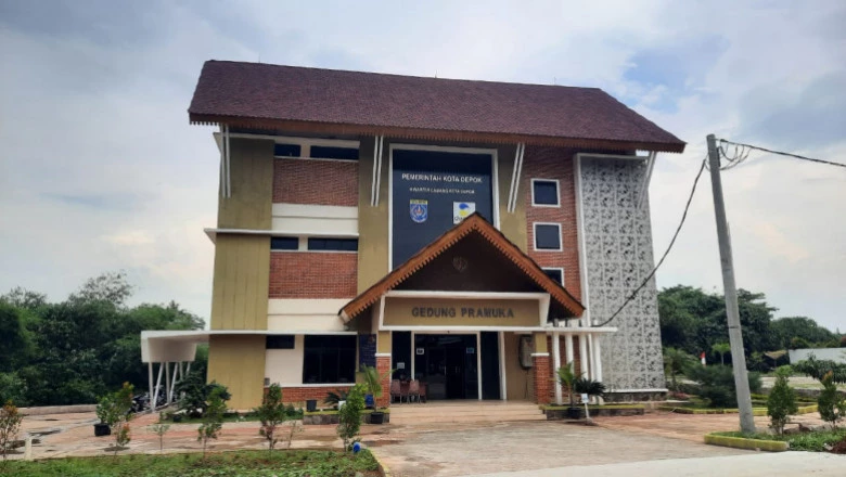 Disrumkim Perbaiki Gedung Pramuka Kota Depok
