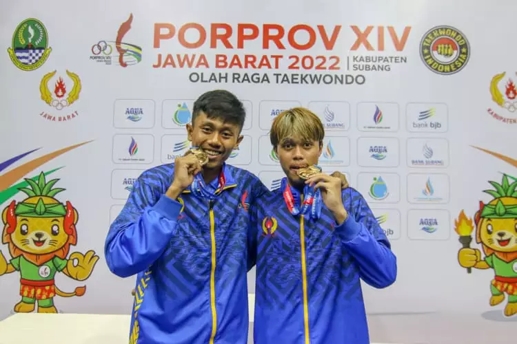 Cabor Taekwondo Tambah Dua Medali Emas untuk Depok di Poprov Jabar