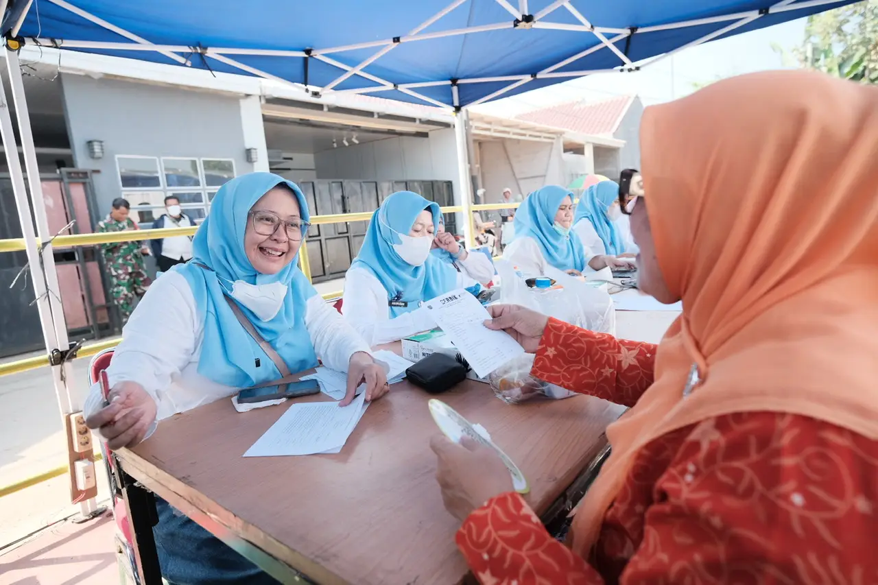 Pemkot Depok Kenalkan Layanan 6 SPM Posyandu di Kelurahan Duren Seribu