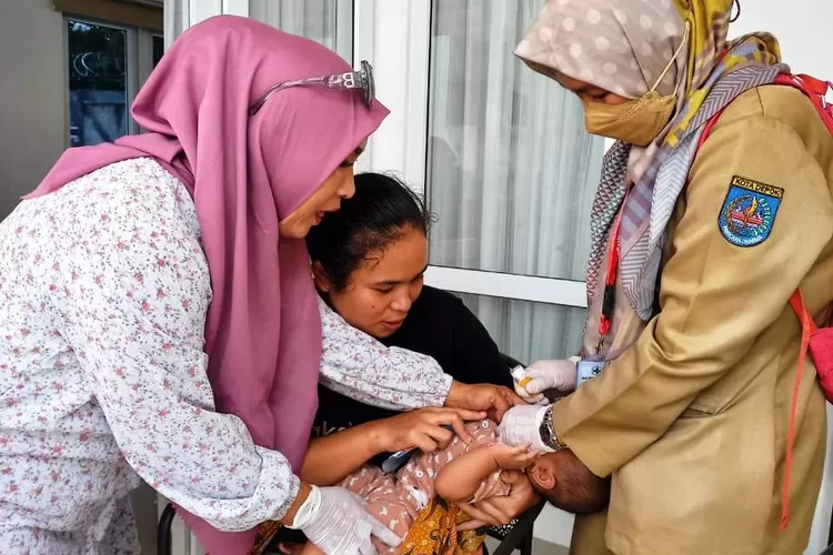 Sweeping SUB PIN Polio, TP-PKK Pangkalan Jati Berhasil Imunisasi Puluhan Balita