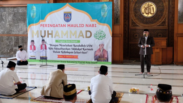 Peringatan Maulid Nabi Muhammad Tingkat Kota Depok