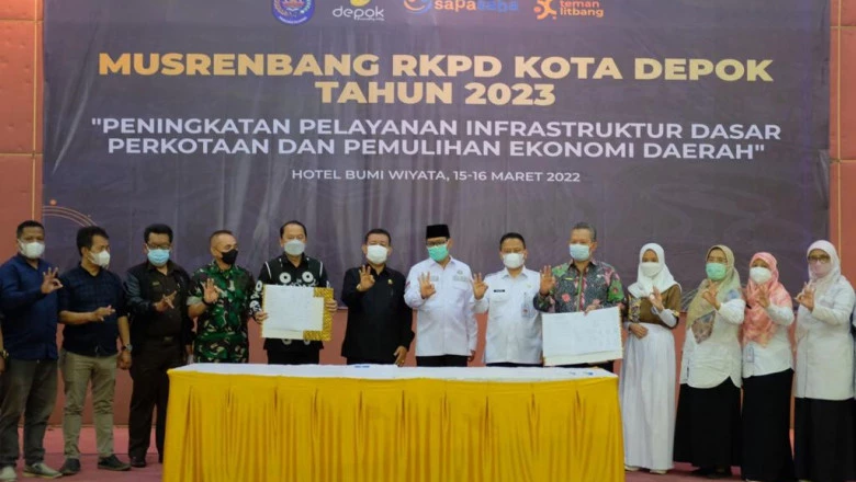 Penutupan Musrenbang RKPD Kota Depok Tahun 2023