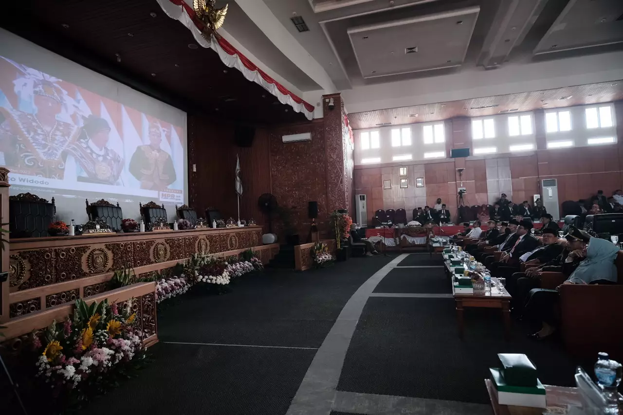 DPRD Depok Gelar Paripurna Istimewa Pidato Kenegaraan Presiden
