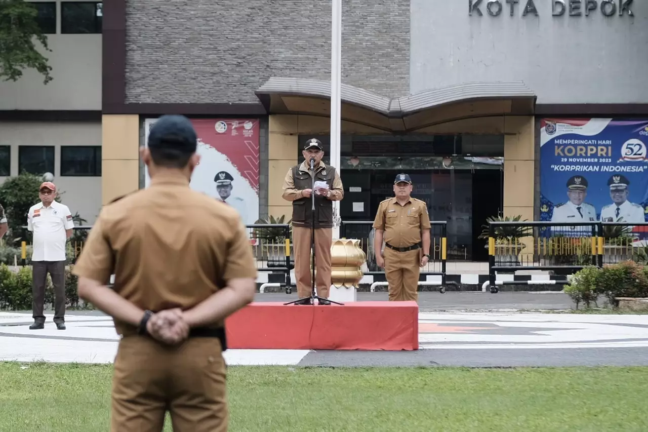 Wali Kota Depok Jadi Pembina Apel Kesiapan Pemilu 2024