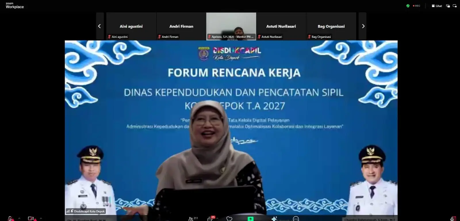 Lewat Forum Renja, Disdukcapil Depok Perkuat Transformasi Digital di Tahun 2027